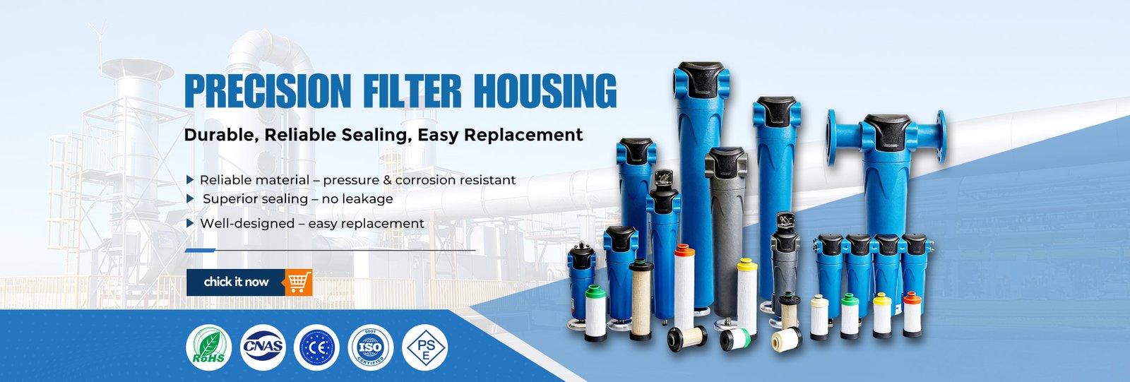 Precision Filter Housings
