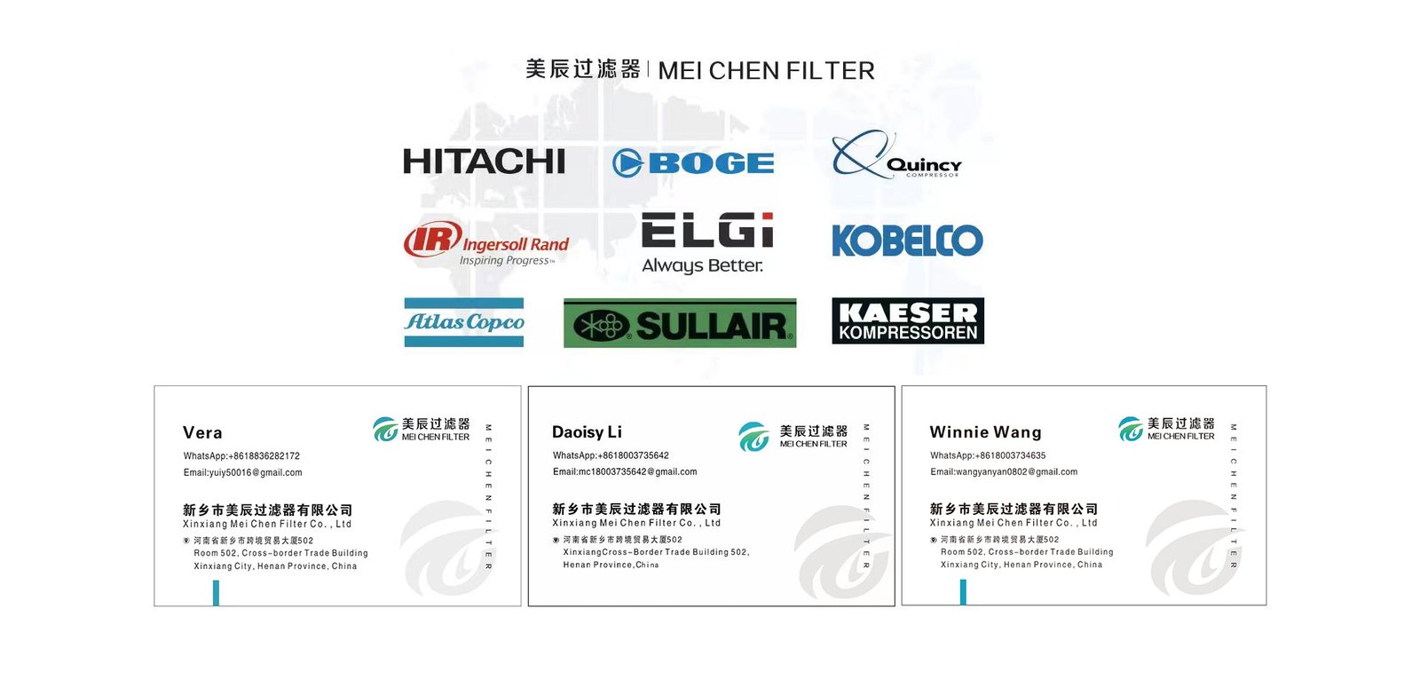 Contact Xinxiang Meichen Filter Co., Ltd.